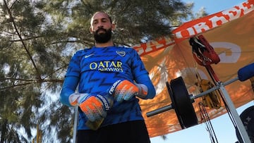 Marcos Díaz ya entrenó