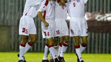 <b>LOS DE SIEMPRE</B>. Los armenios ya consiguieron marcar en Irlanda del Norte.