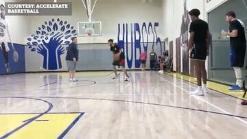 Sale a la luz el entrenamiento secreto entre Doncic y Curry