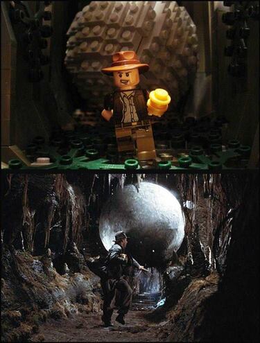 25 películas históricas recreadas con figuras de LEGO