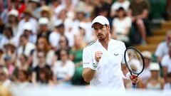 Andy Murray durante un partido de esta temporada.