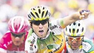 <b>APUNTA A LOMBARDÍA. </b>Valverde tendrá hoy una dura pelea con los italianos.