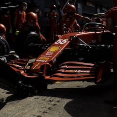 El Ferrari promete en Hungría