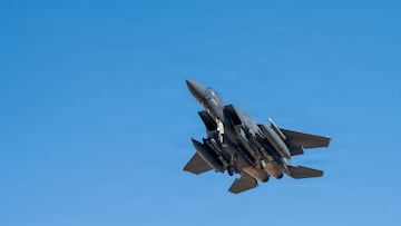 F-15 derribado por Irán: características y poder del avión militar de Estados Unidos