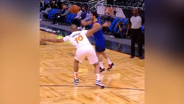 Campazzo da la asistencia del día en la NBA en su 30 cumpleaños