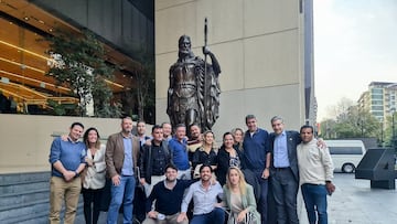 Visita institucional del Real Oviedo a México con cierre en los Centros Asturianos