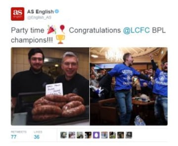 Leicester light up the internet