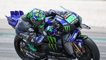 SEPANG, SGR - FEBRUARY 01: Fabio Quartararo of Monster Energy Yamaha MotoGP in action during day two of MotoGP Sepang Shakedown held at Petronas Sepang International Circuit in Sepang, Malaysia on February 1, 2025. (Photo by Hazrin Yeob Men Shah/Icon Sportswire via Getty Images)