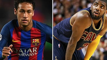 Kyrie Irving podr&iacute;a seguir los pasos de Neymar.