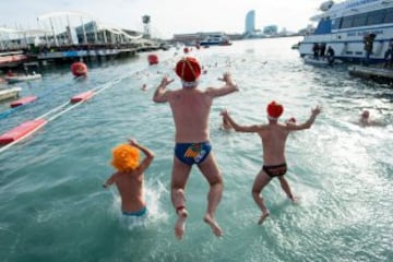 Las imágenes más curiosas de la tradicional Copa Nadal