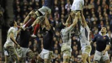 <b>LE CRUNCH 2011. </b>El clásico Inglaterra-Francia ofreció imágenes espectaculares protagonizadas por Trihn-Duc, Haskell, Wilkinson, Fodden o Deacon.