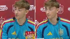 No le tiembla el pulso ante el micrófono: el ‘enganchón’ de Huijsen con Antón Meana