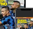 Sánchez, Vidal e Inter Illimani: la bella portada de una revista en Italia