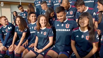 Así se realizó la foto del plantel femenino y masculino de la U