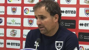 Arrasate, entrenador del Numancia.