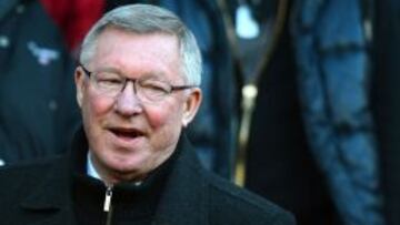 Alex Ferguson, entrenador del Manchester United.