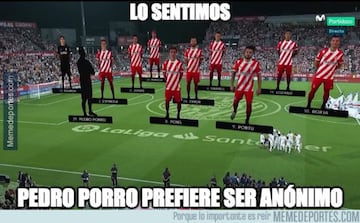 Los mejores memes del Girona-Real Madrid