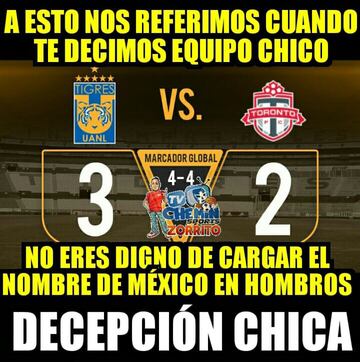 Los memes no paran de reír por la eliminación de Tigres y Xolos