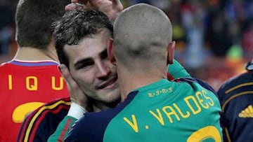 El emotivo mensaje de Casillas a Víctor Valdés por su retiro
