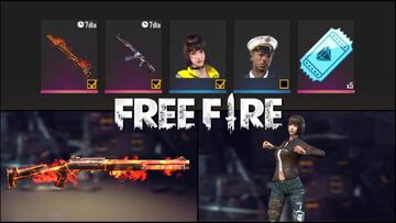 Free Fire: consigue gratis 10 códigos exclusivos
