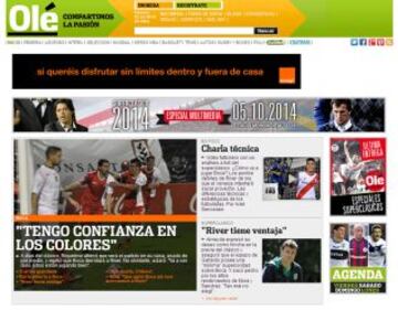 Portadas de la prensa extranjera