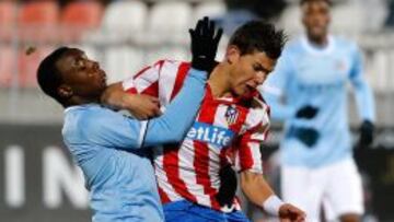 Imagen del Atlético-City de Champions juvenil.