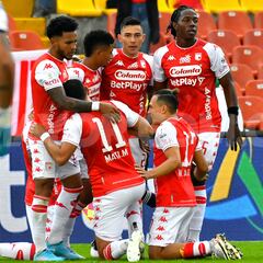 Rivera le da el primer triunfo a Santa Fe en El Campín