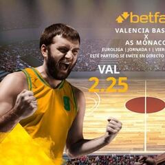 Valencia Basket vs. AS Mónaco: horario, TV, estadísticas, clasificación y pronósticos de la Euroliga