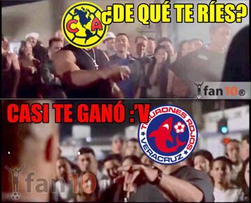 América mantuvo su invicto en la liga pero no en los memes