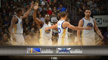 Resumen del Charlotte Hornets - Golden State Warriors
