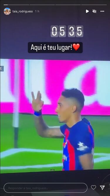 El mensaje de Taia Rodrigues tras el golazo de Raphinha al Real Madrid