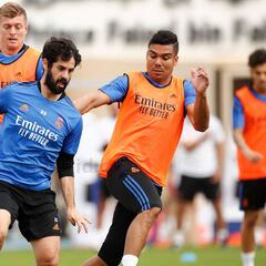 El Madrid prepara la final de la Supercopa preocupado por un brote