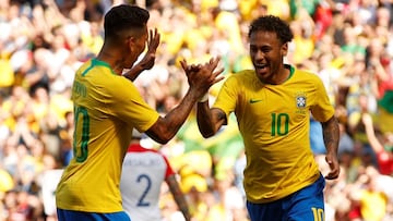 Brazil 2-0 Croatia: World Cup 2018 warm-up friendly match report