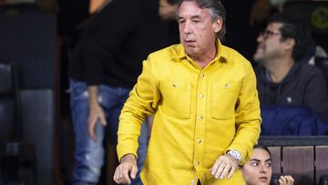 Emilio Azcarraga Manager of America during the Quarterfinals second leg match between Club America and Leon, as part of Torneo Apertura 2023 Liga BBVA MX, at Azteca Stadium, December 02, 2023, in Mexico City.