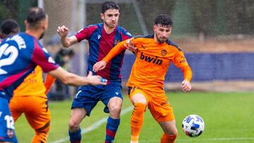 El derbi valenciano se jugó con una gran intensidad