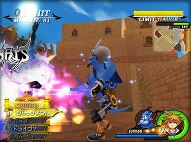 Imágenes in-game de Kingdom Hearts II