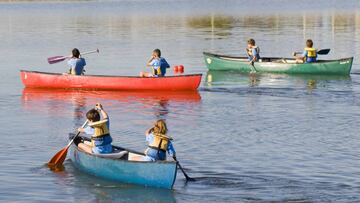 Actividades en el Canal Olimpic.