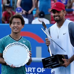 Kyrgios se corona en Washington