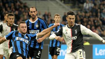 Inter de Mil&aacute;n y Juventus se enfrentan en la Serie A