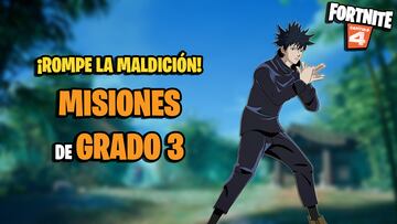 fortnite jujutsu kaisen evento rompe la maldicion misiones grado 3