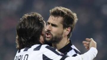 Fernando Llorente y Pirlo