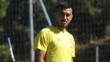 20/08/16 CELTA DE VIGO
 Entrenamiento en A Madroa
 Cabral y Berizzo