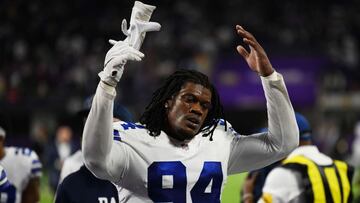Randy Gregory sufrió una distensión muscular en la pantorrilla durante la práctica del miércoles de los Dallas Cowboys y estará fuera algunas semanas.