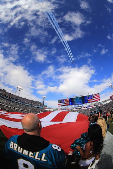 Las mejores imágenes del triunfo de los Jaguars en el EverBank Field