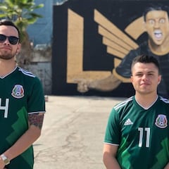 Dos artistas mexicanos reciben a Vela con un mural en LA