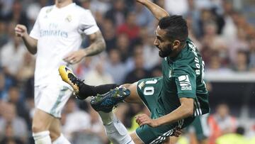 Boudebouz, en el Bernabéu.
