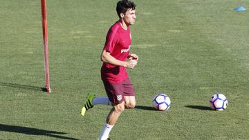 Gait&aacute;n, en un entrenamiento