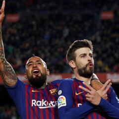 Los elogios que recibió Vidal en España por su juego ante el Rayo