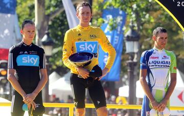 Chris Froome se dio a conocer al gran público en esta edición de la ronda gala. Su gran despliegue en la montaña ayudó a que su jefe de filas, Bradley Wiggins, ganase su primer y único Tour de Francia.