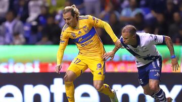 Puebla y Tigres empataron en la ida de los cuartos de final del Apertura 2023